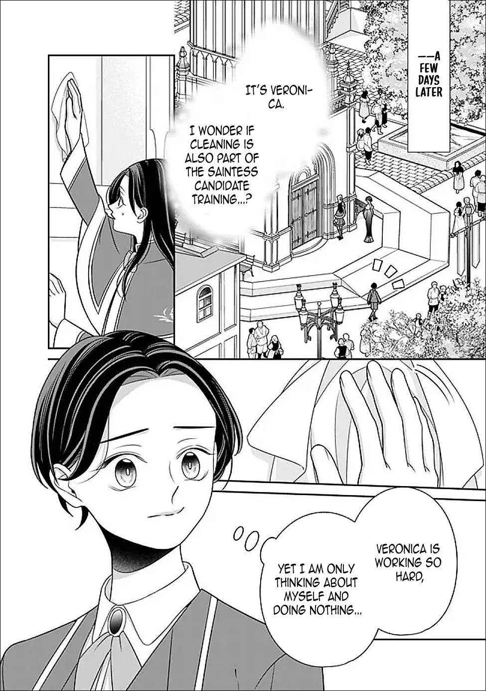 The Great Saintess of the Clock Tower Rejoices at the Broken Engagement Chapter 3 page 8 - 