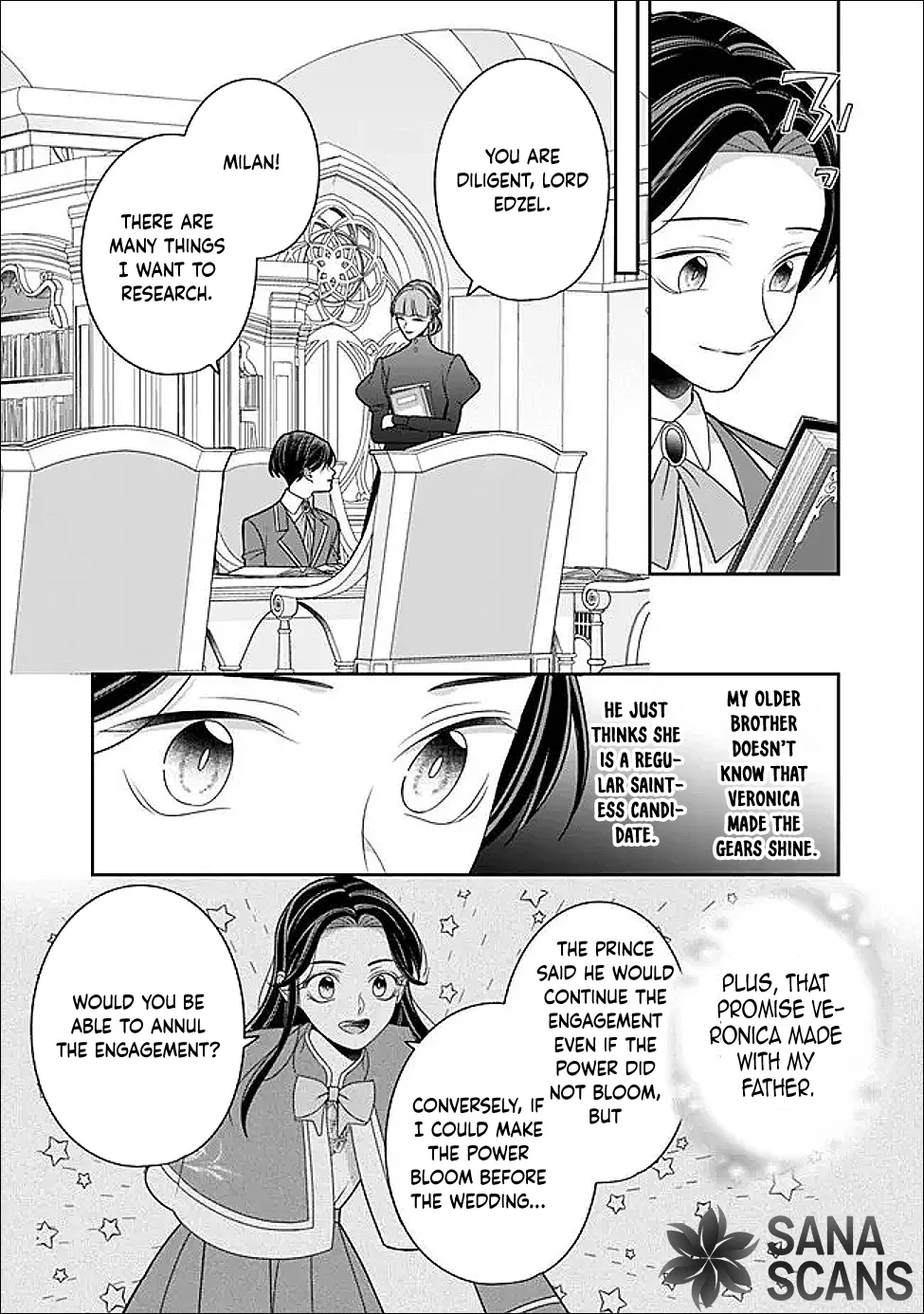 The Great Saintess of the Clock Tower Rejoices at the Broken Engagement Chapter 3 page 10 - 