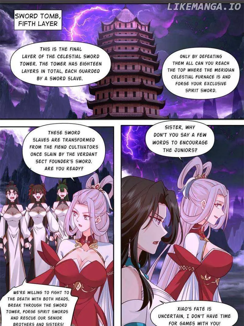 The Great Villain Senior Brother and All of His Yandere Junior Sisters Chapter 116 page 10 - 