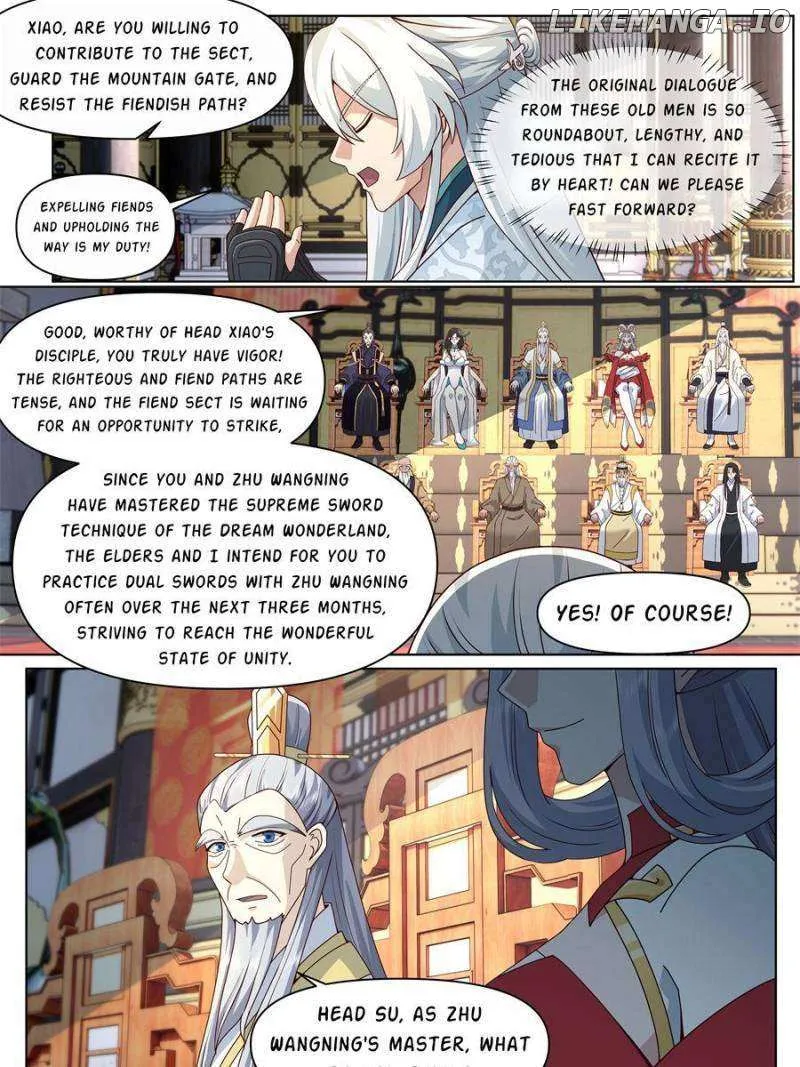The Great Villain Senior Brother and All of His Yandere Junior Sisters Chapter 121 page 22 - 