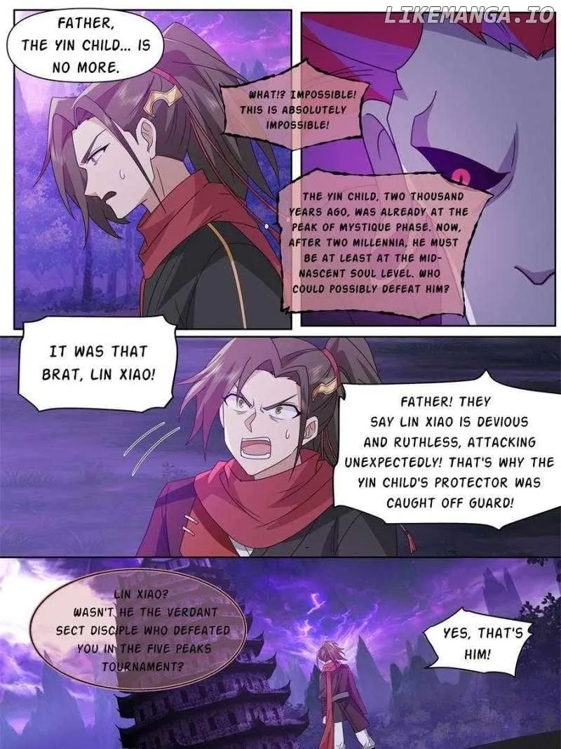 The Great Villain Senior Brother and All of His Yandere Junior Sisters Chapter 128 page 8 - 