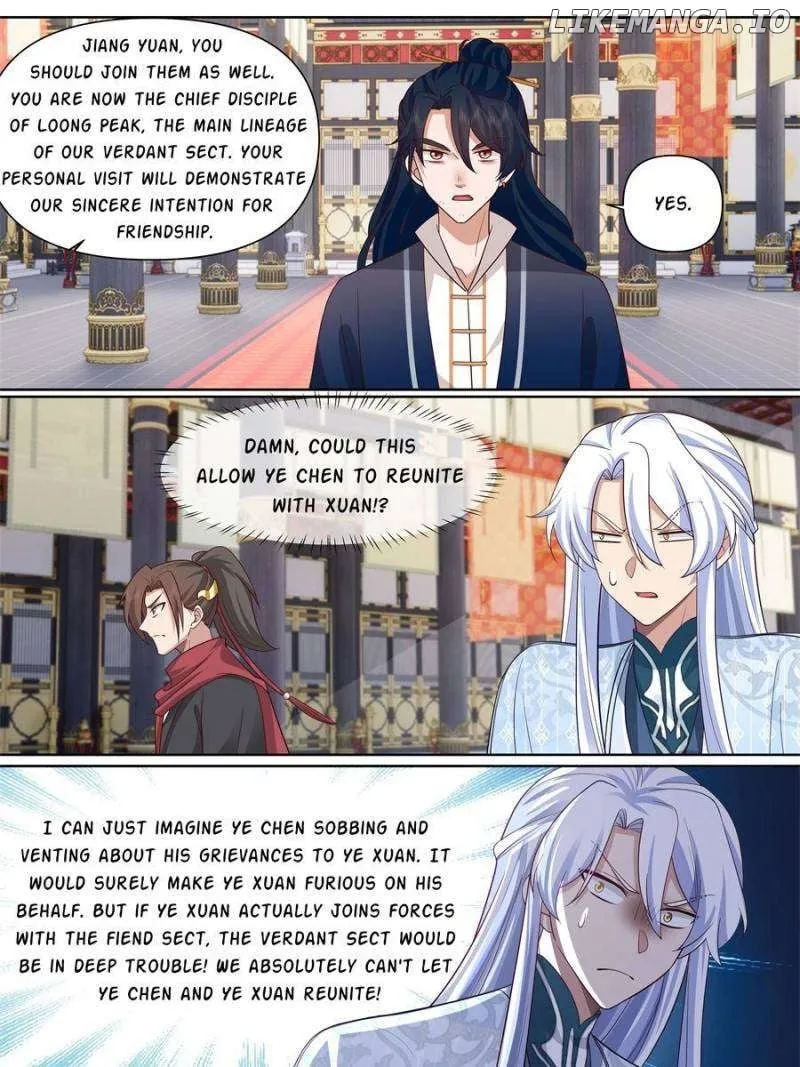 The Great Villain Senior Brother and All of His Yandere Junior Sisters Chapter 129 page 22 - 