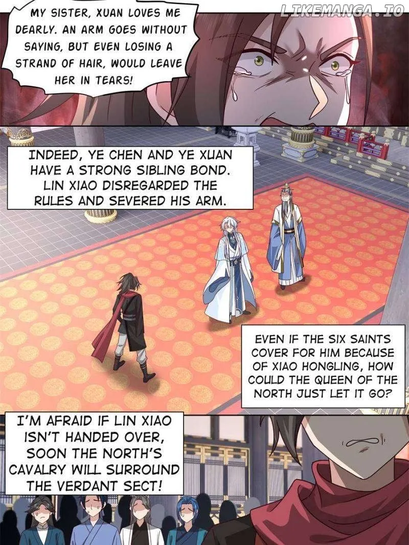 The Great Villain Senior Brother and All of His Yandere Junior Sisters Chapter 129 page 8 - 