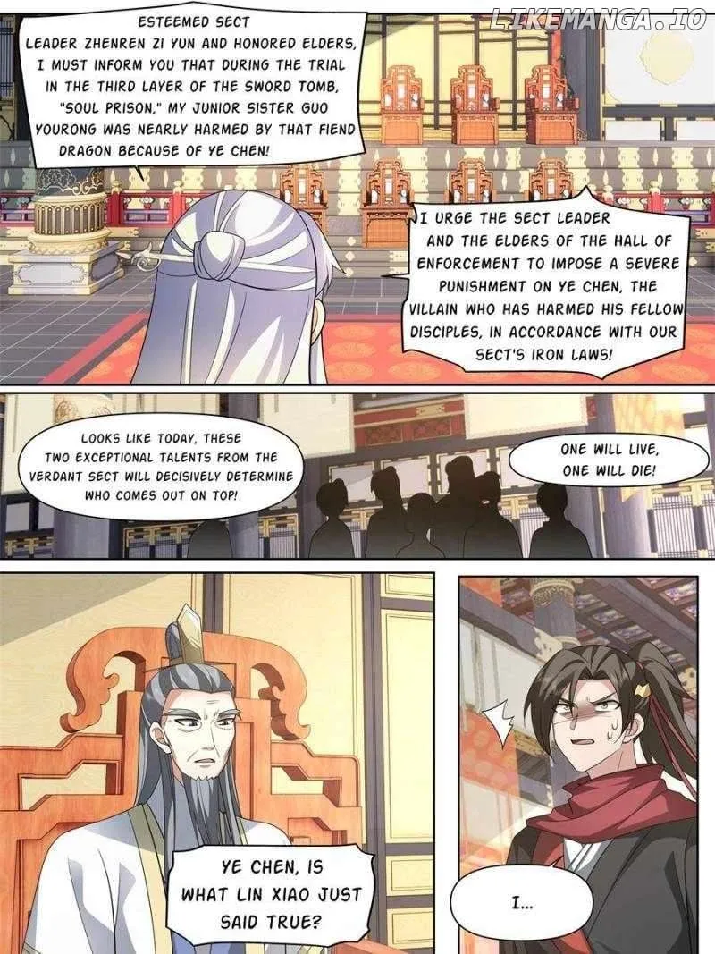 The Great Villain Senior Brother and All of His Yandere Junior Sisters Chapter 130 page 4 - 