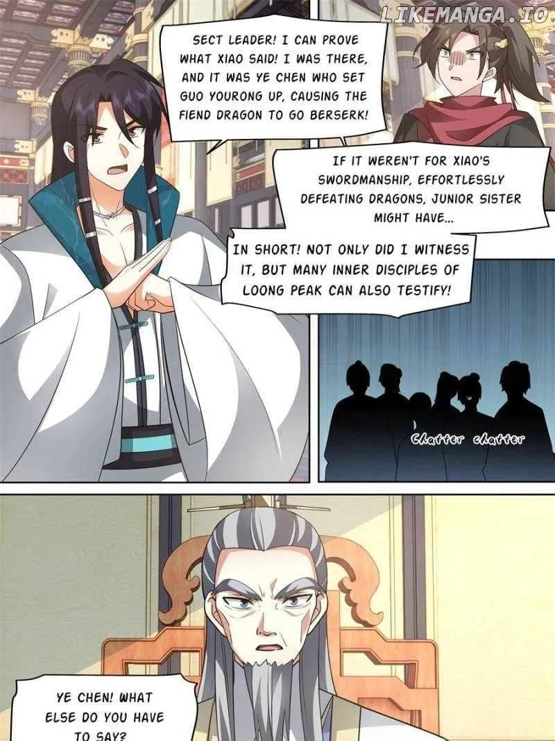 The Great Villain Senior Brother and All of His Yandere Junior Sisters Chapter 130 page 8 - 