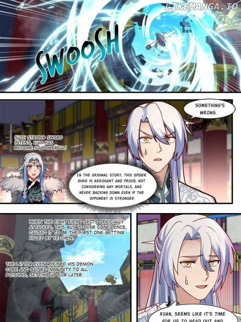 The Great Villain Senior Brother and All of His Yandere Junior Sisters Chapter 136 page 13 - 