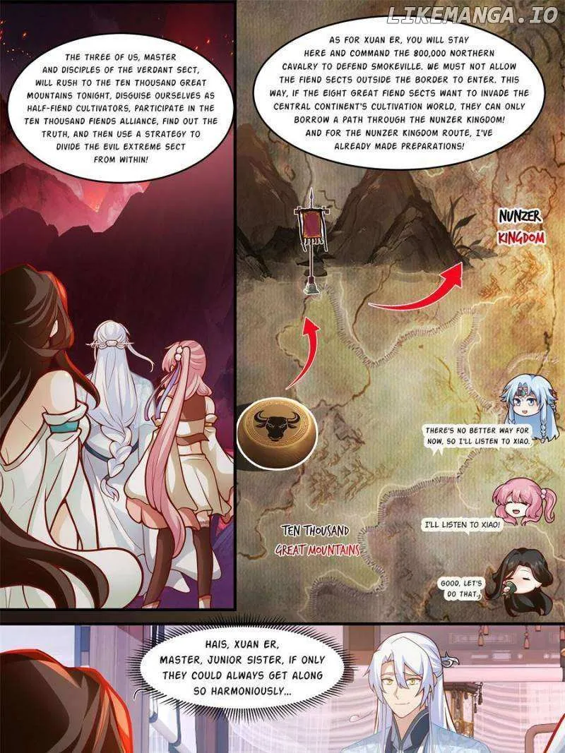 The Great Villain Senior Brother and All of His Yandere Junior Sisters Chapter 142 page 23 - 