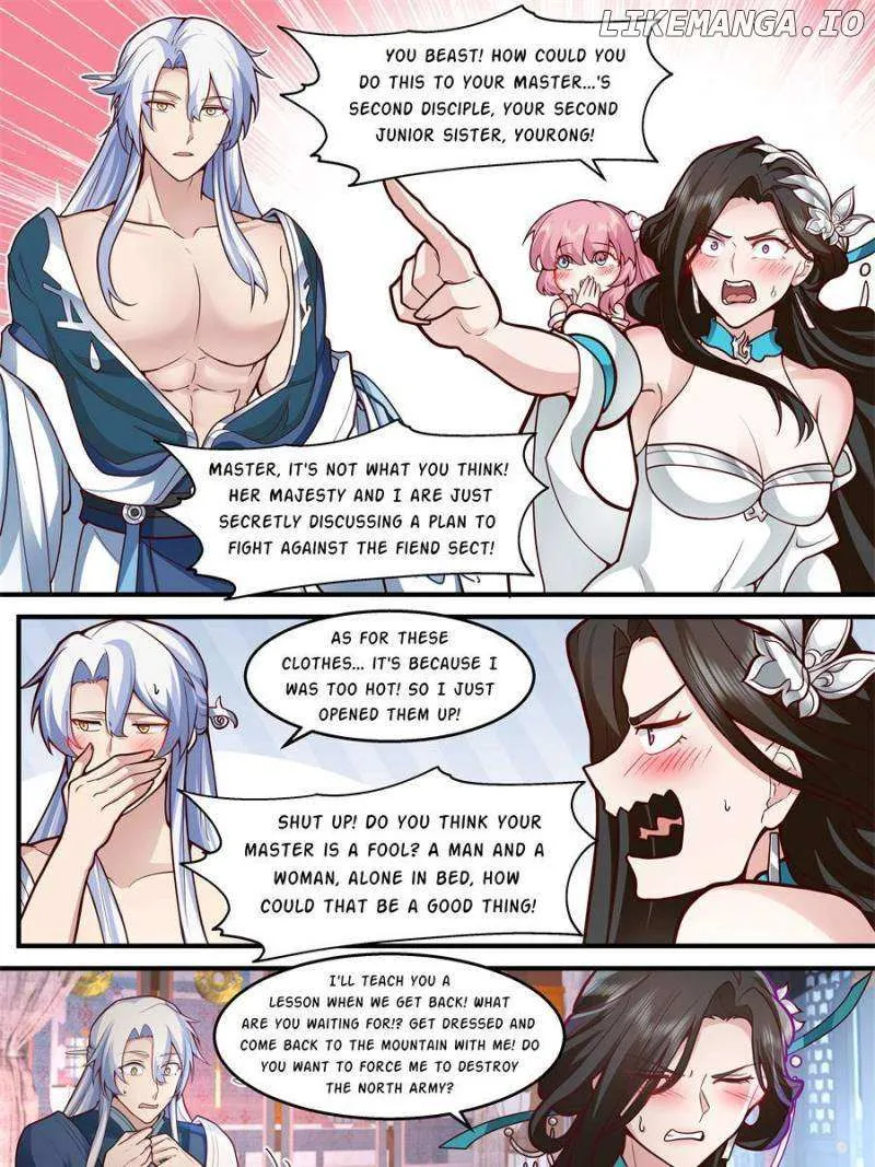The Great Villain Senior Brother and All of His Yandere Junior Sisters Chapter 142 page 5 - 