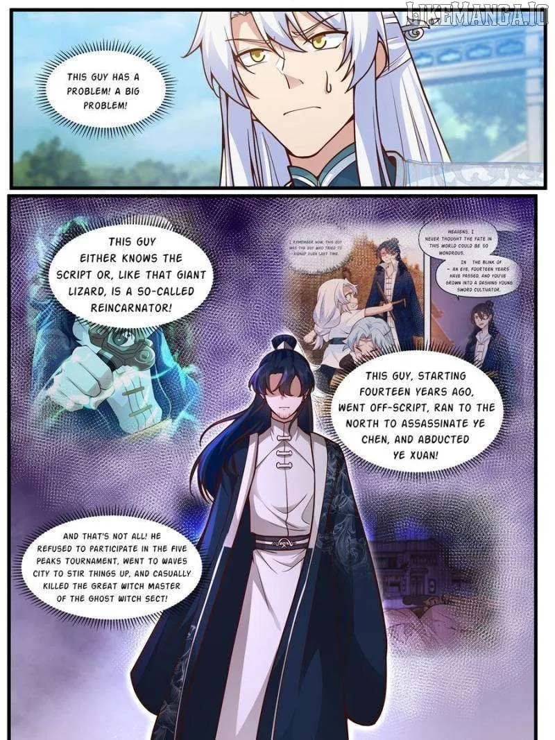 The Great Villain Senior Brother and All of His Yandere Junior Sisters Chapter 162 page 7 - 