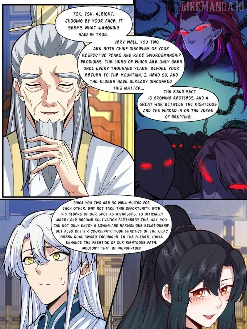 The Great Villain Senior Brother and All of His Yandere Junior Sisters Chapter 163 page 11 - 