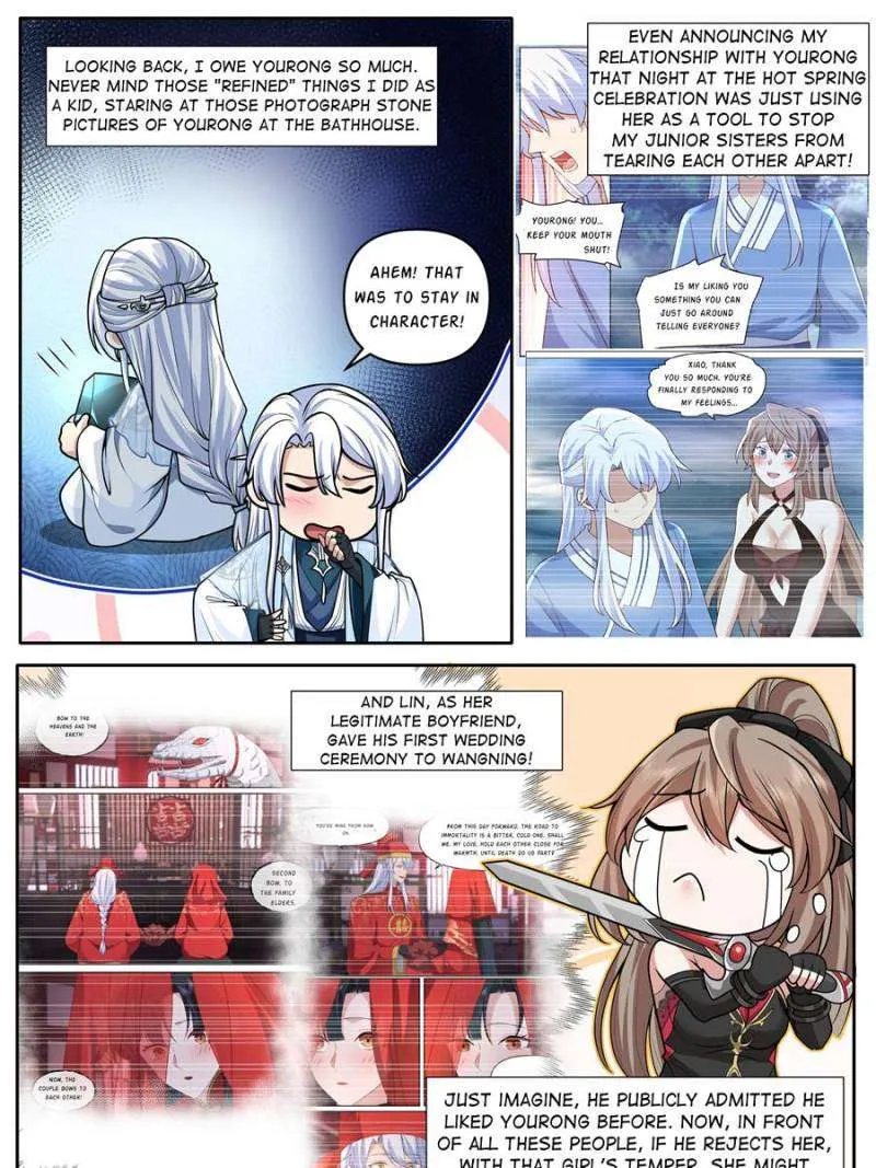 The Great Villain Senior Brother and All of His Yandere Junior Sisters Chapter 165 page 22 - 