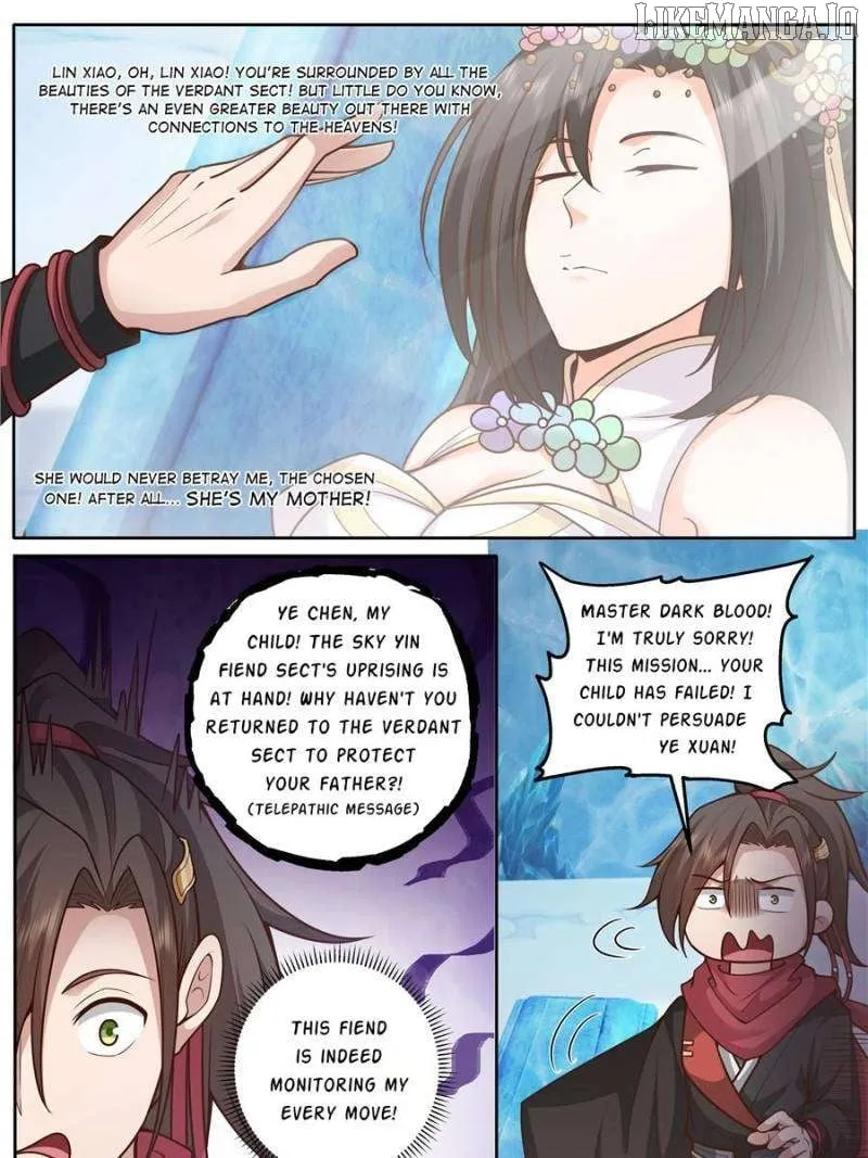 The Great Villain Senior Brother and All of His Yandere Junior Sisters Chapter 166 page 22 - 