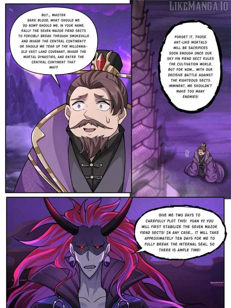 The Great Villain Senior Brother and All of His Yandere Junior Sisters Chapter 166 page 4 - 