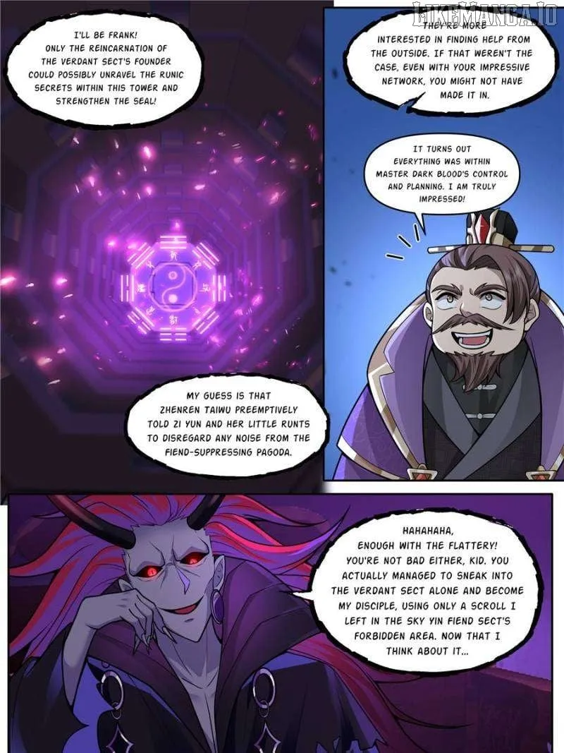 The Great Villain Senior Brother and All of His Yandere Junior Sisters Chapter 166 page 8 - 