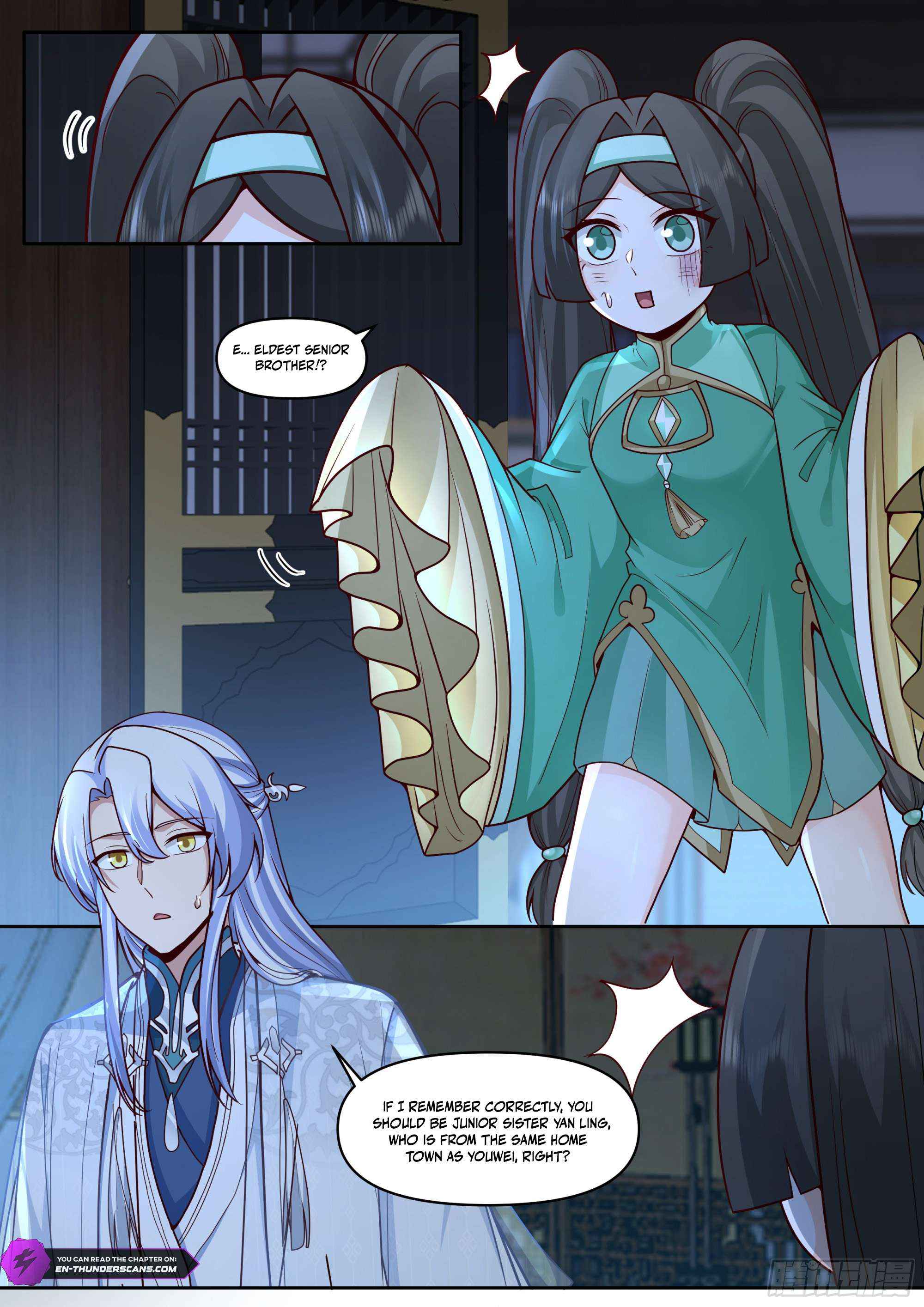 The Great Villain Senior Brother and All of His Yandere Junior Sisters Chapter 176 page 3 - 