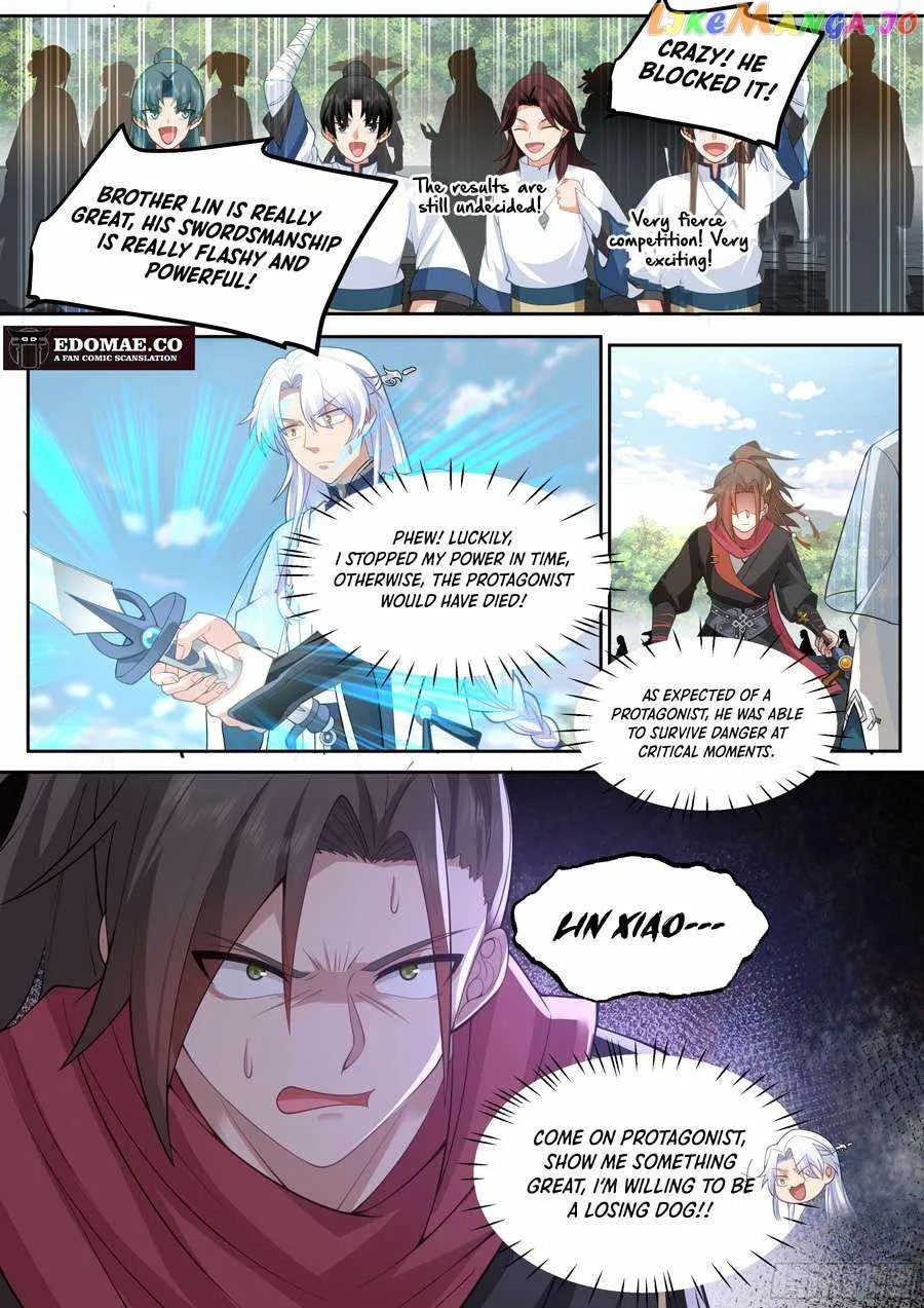 The Great Villain Senior Brother and All of His Yandere Junior Sisters Chapter 22 page 8 - 