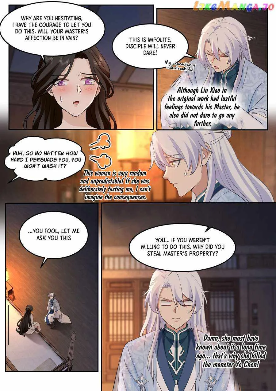 The Great Villain Senior Brother and All of His Yandere Junior Sisters Chapter 25 page 8 - 