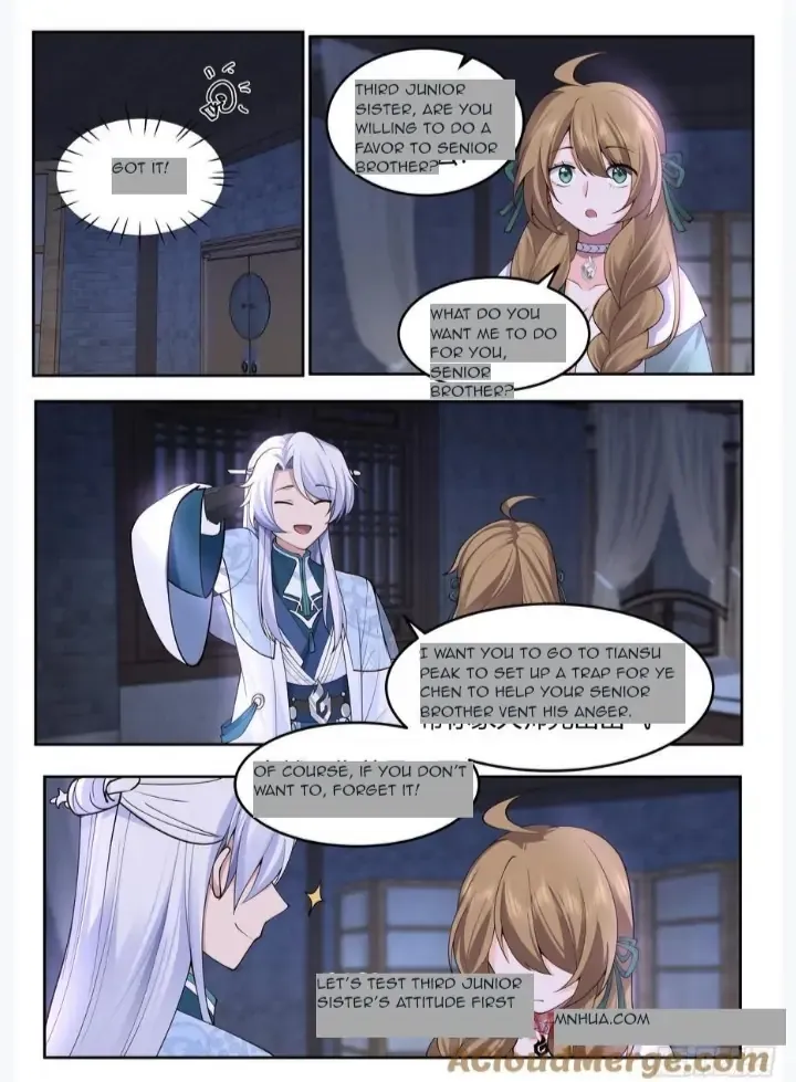 The Great Villain Senior Brother and All of His Yandere Junior Sisters Chapter 27 page 12 - 