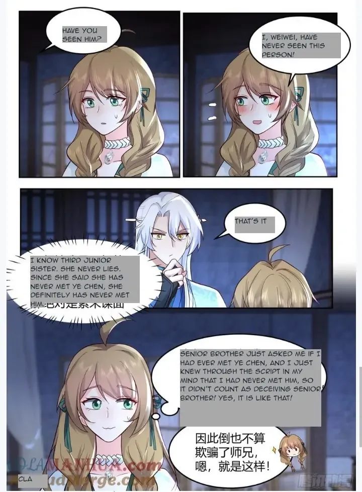 The Great Villain Senior Brother and All of His Yandere Junior Sisters Chapter 27 page 8 - 