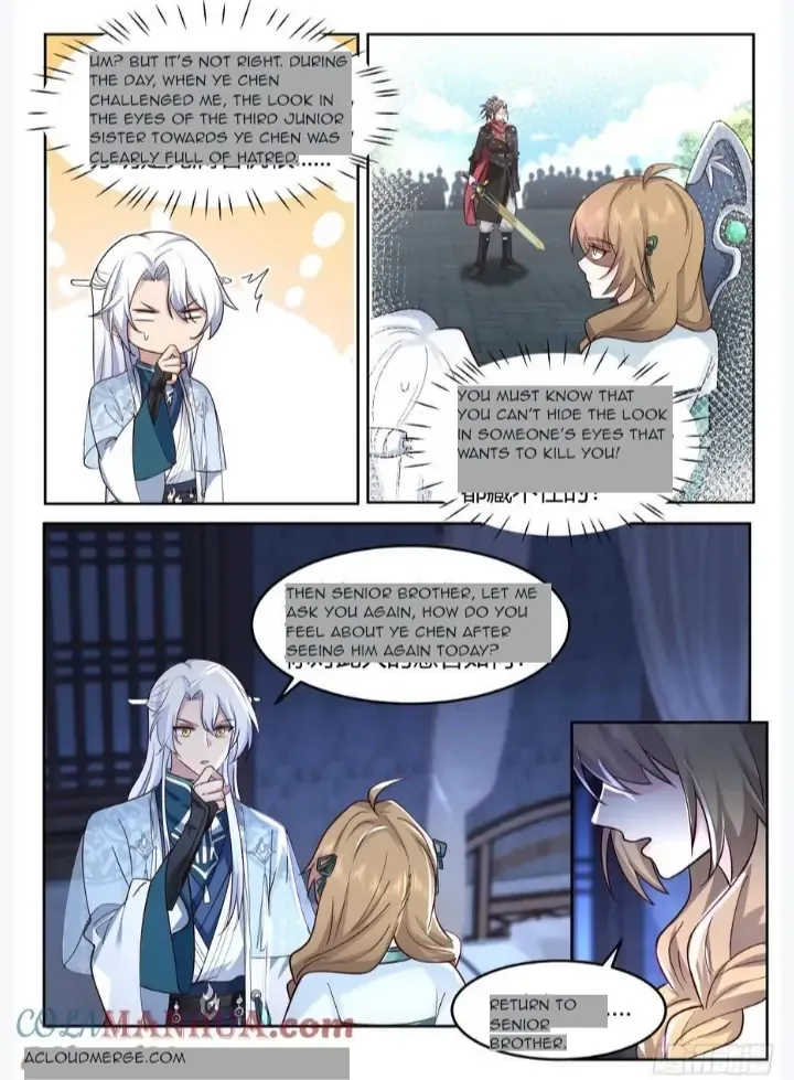The Great Villain Senior Brother and All of His Yandere Junior Sisters Chapter 27 page 9 - 