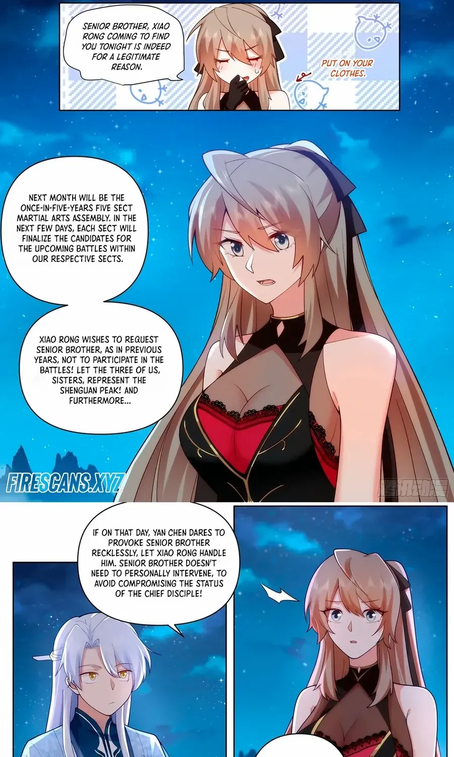 The Great Villain Senior Brother and All of His Yandere Junior Sisters Chapter 32 page 9 - 