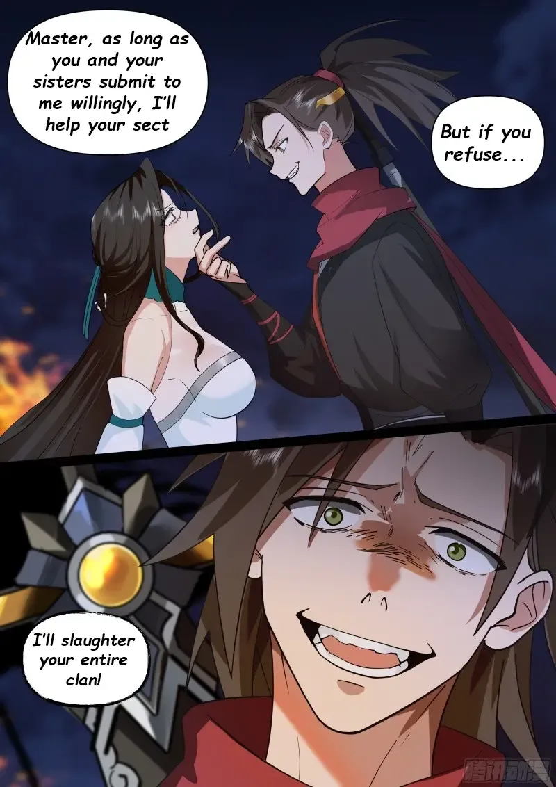 The Great Villain Senior Brother and All of His Yandere Junior Sisters Chapter 35 page 6 - 