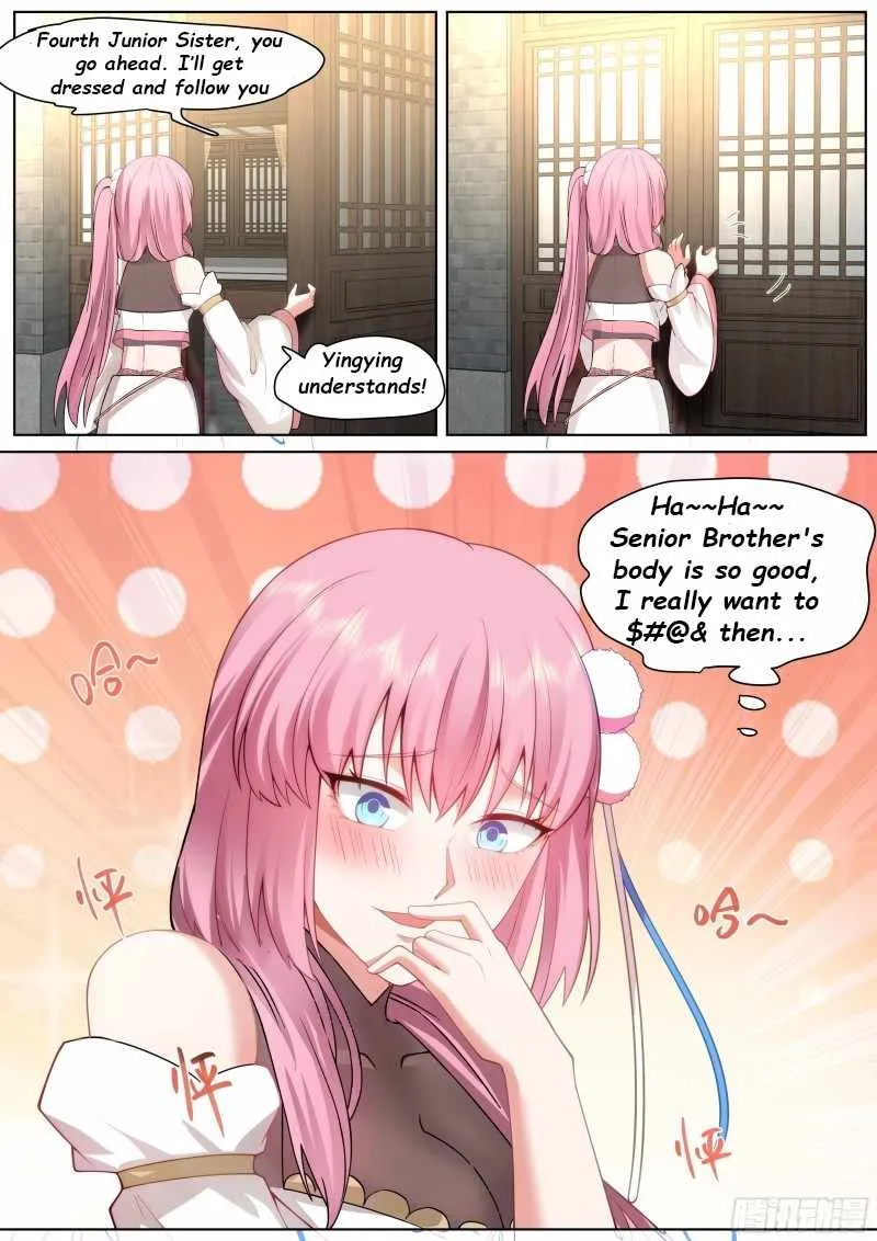 The Great Villain Senior Brother and All of His Yandere Junior Sisters Chapter 37 page 7 - 