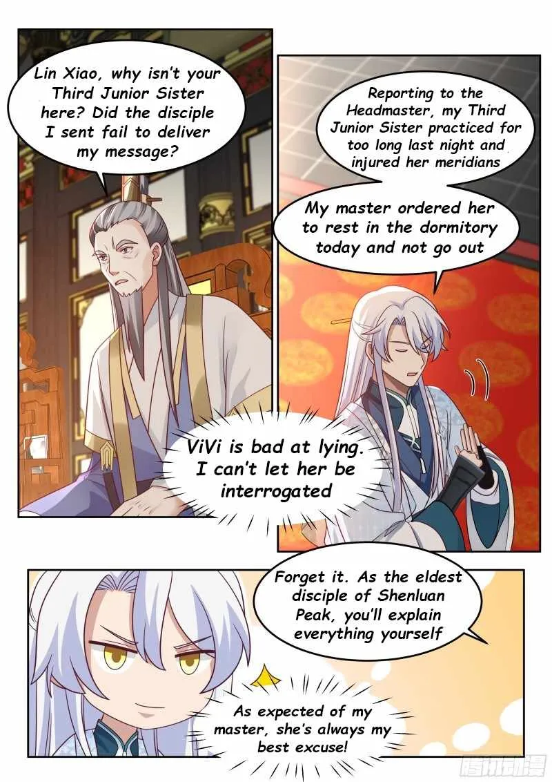 The Great Villain Senior Brother and All of His Yandere Junior Sisters Chapter 38 page 11 - 