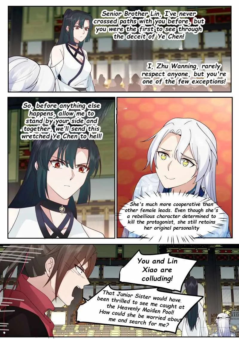 The Great Villain Senior Brother and All of His Yandere Junior Sisters Chapter 39 page 3 - 