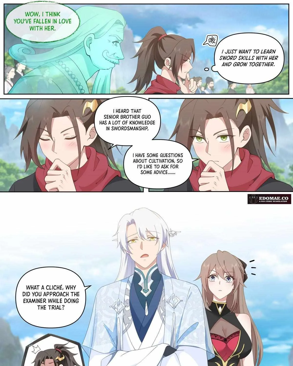 The Great Villain Senior Brother and All of His Yandere Junior Sisters Chapter 4 page 12 - 