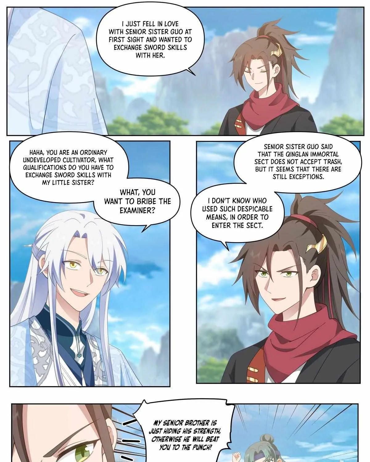 The Great Villain Senior Brother and All of His Yandere Junior Sisters Chapter 4 page 14 - 