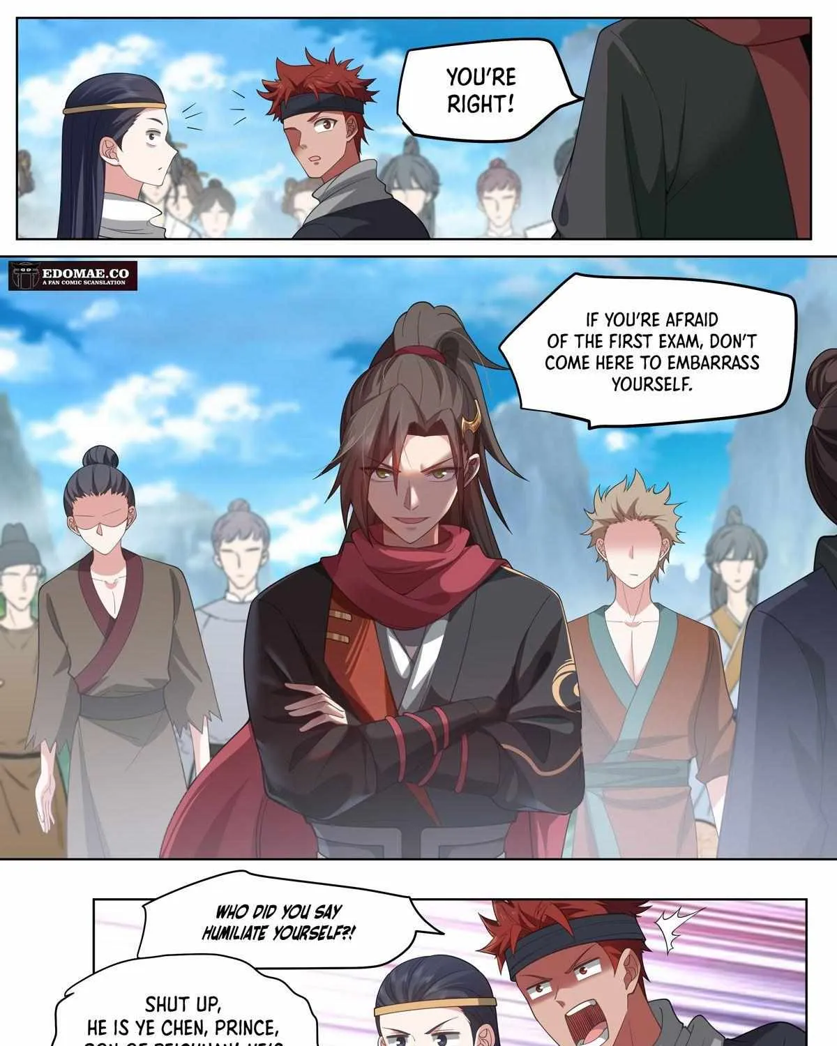 The Great Villain Senior Brother and All of His Yandere Junior Sisters Chapter 4 page 8 - 