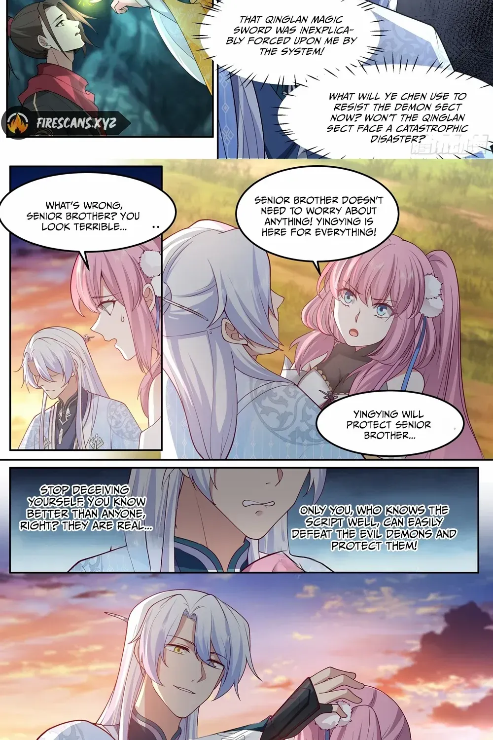 The Great Villain Senior Brother and All of His Yandere Junior Sisters Chapter 43 page 9 - 