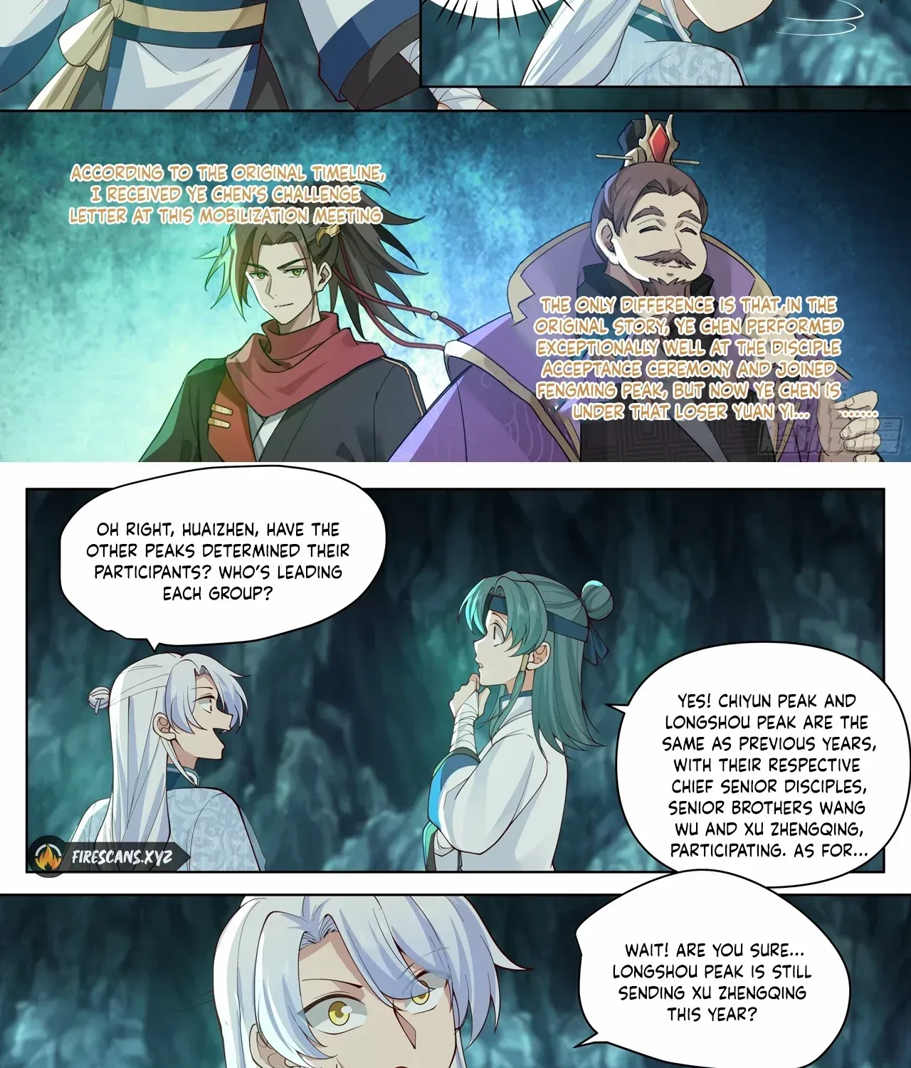 The Great Villain Senior Brother and All of His Yandere Junior Sisters Chapter 44 page 12 - 