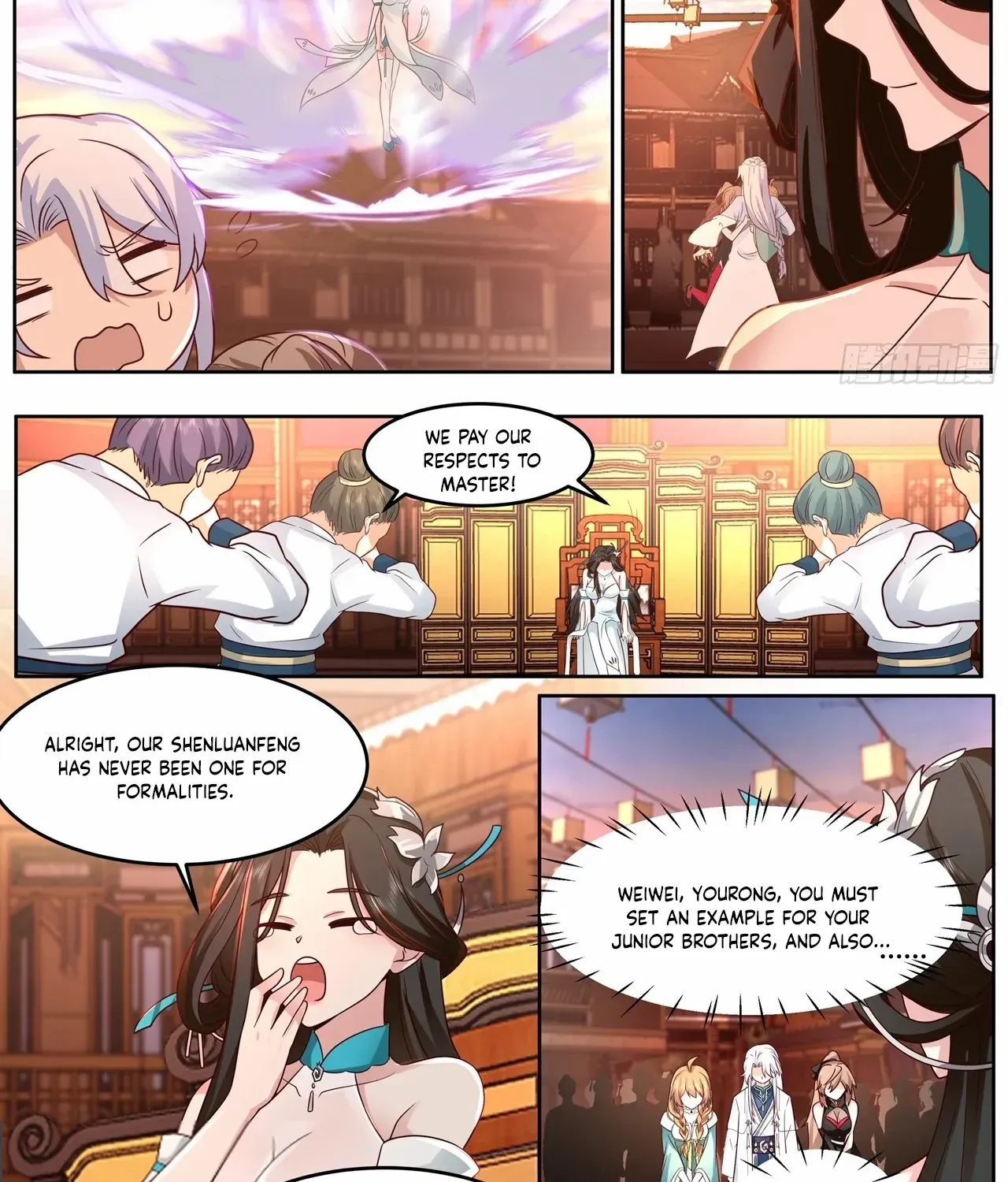 The Great Villain Senior Brother and All of His Yandere Junior Sisters Chapter 45 page 13 - 