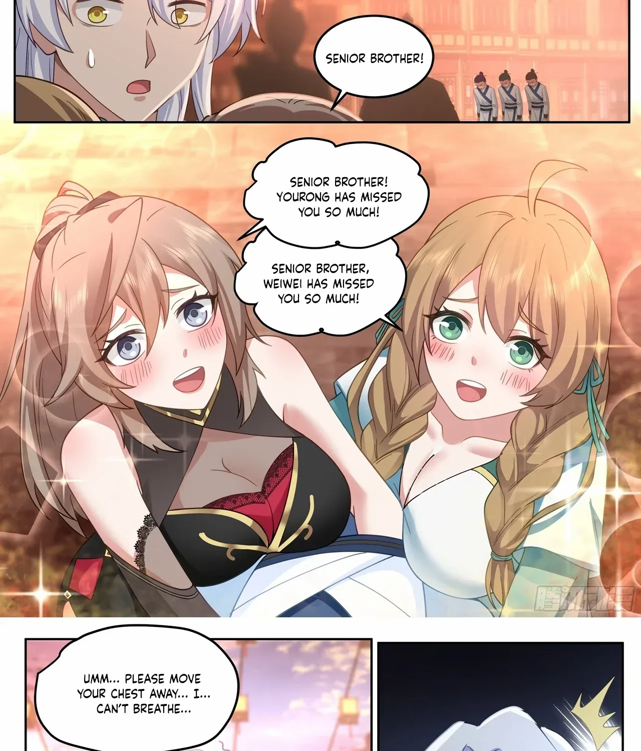 The Great Villain Senior Brother and All of His Yandere Junior Sisters Chapter 45 page 7 - 
