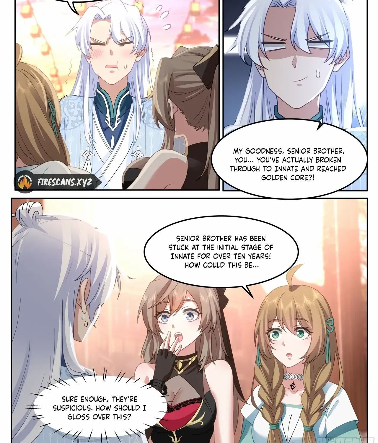 The Great Villain Senior Brother and All of His Yandere Junior Sisters Chapter 45 page 8 - 