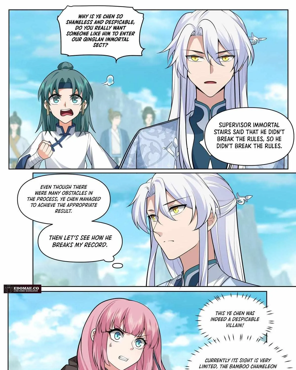 The Great Villain Senior Brother and All of His Yandere Junior Sisters Chapter 5 page 16 - 
