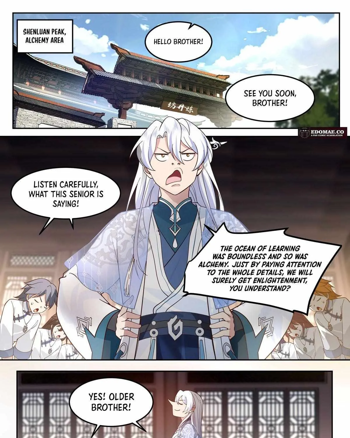 The Great Villain Senior Brother and All of His Yandere Junior Sisters Chapter 7 page 12 - 