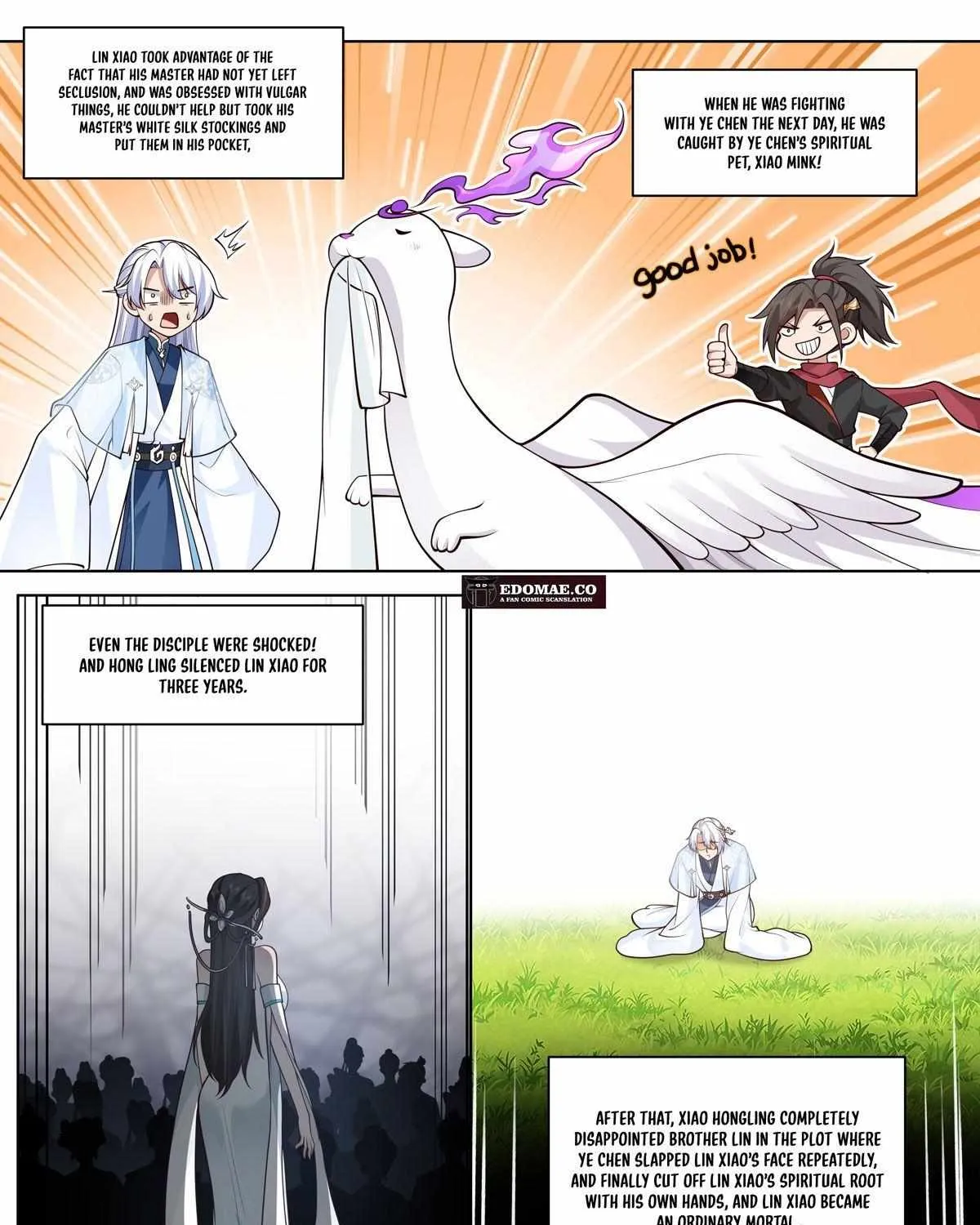 The Great Villain Senior Brother and All of His Yandere Junior Sisters Chapter 8 page 8 - 
