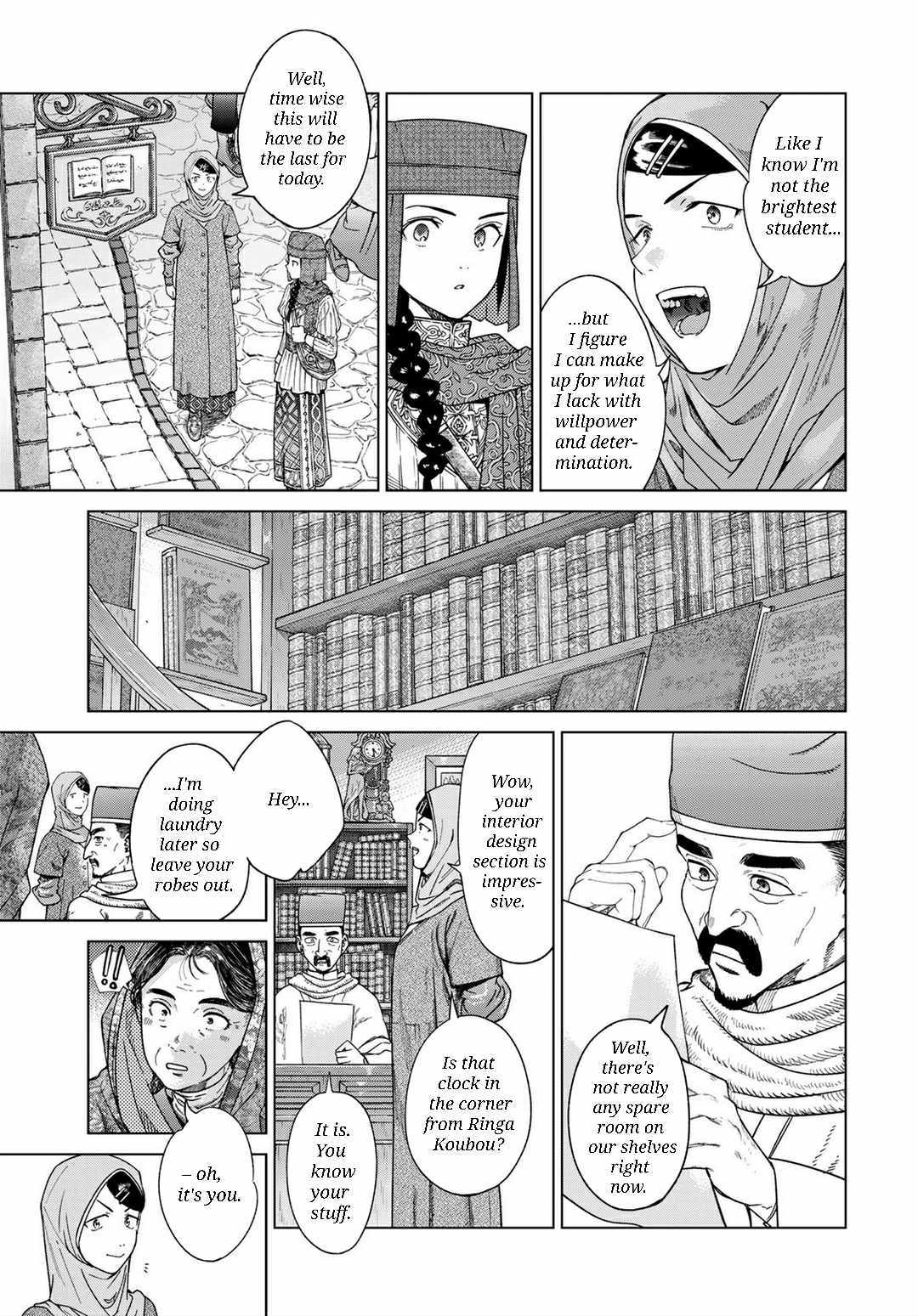 The Great Wizard of the Library Chapter 45.1 page 10 - 