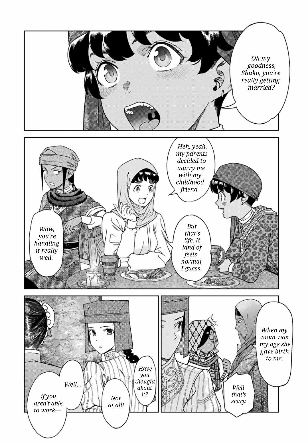 The Great Wizard of the Library Chapter 48.1 page 8 - 
