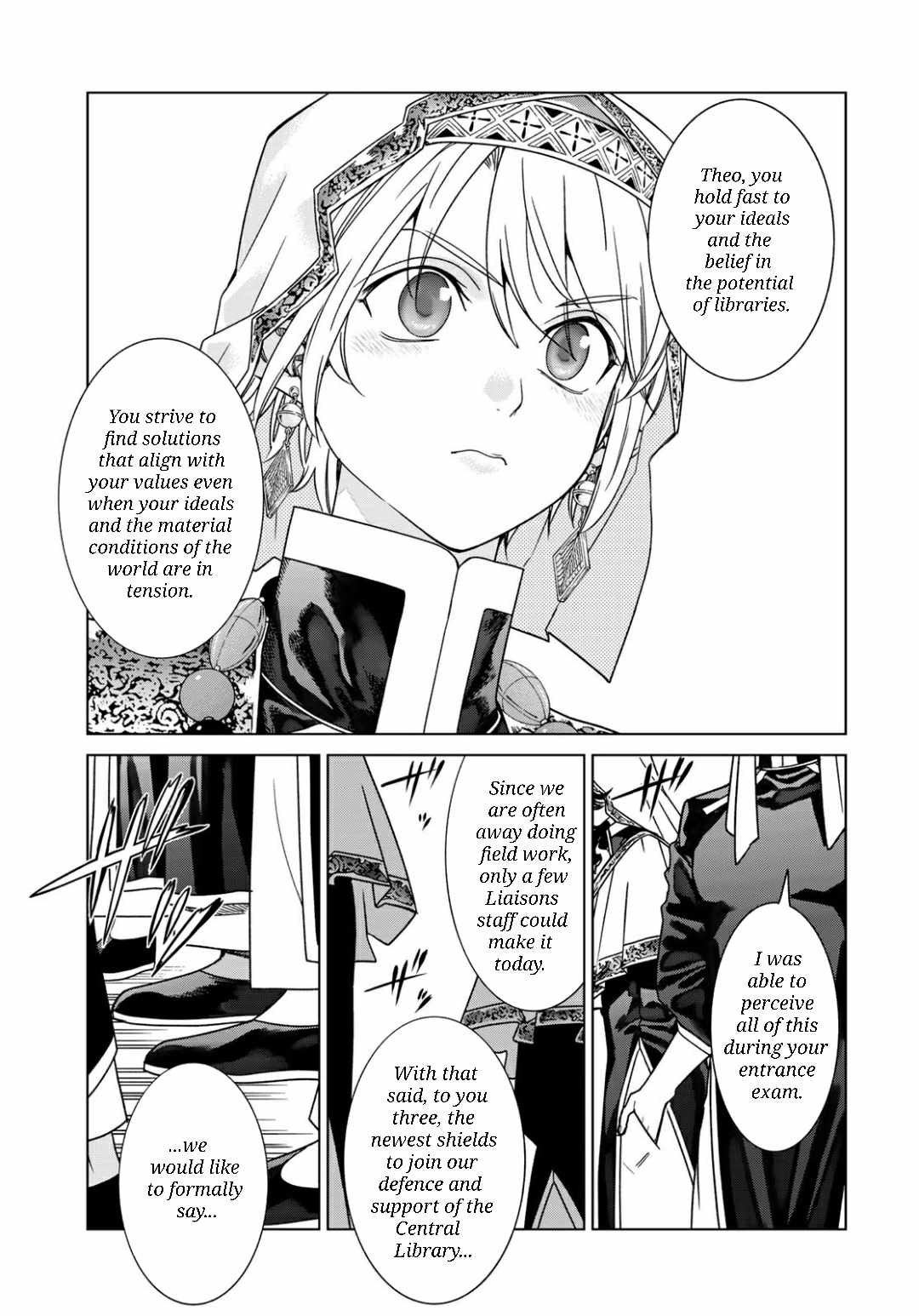 The Great Wizard of the Library Chapter 52.1 page 9 - 