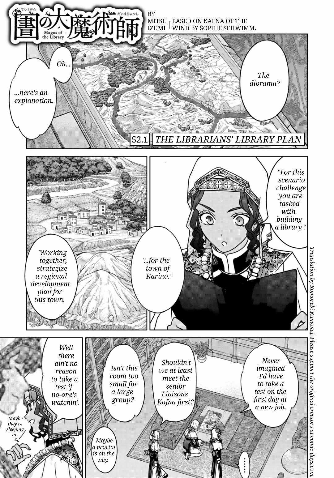 The Great Wizard of the Library Chapter 52 page 1 - 