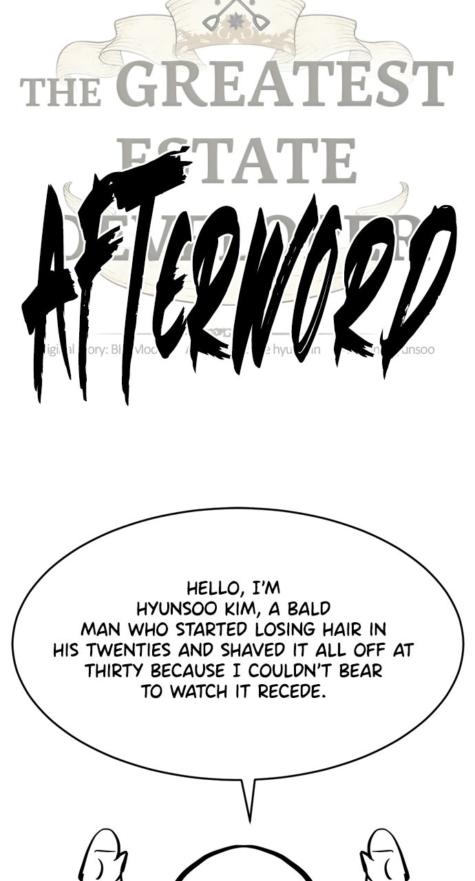 The Greatest Estate Developer Afterword page 70 - 