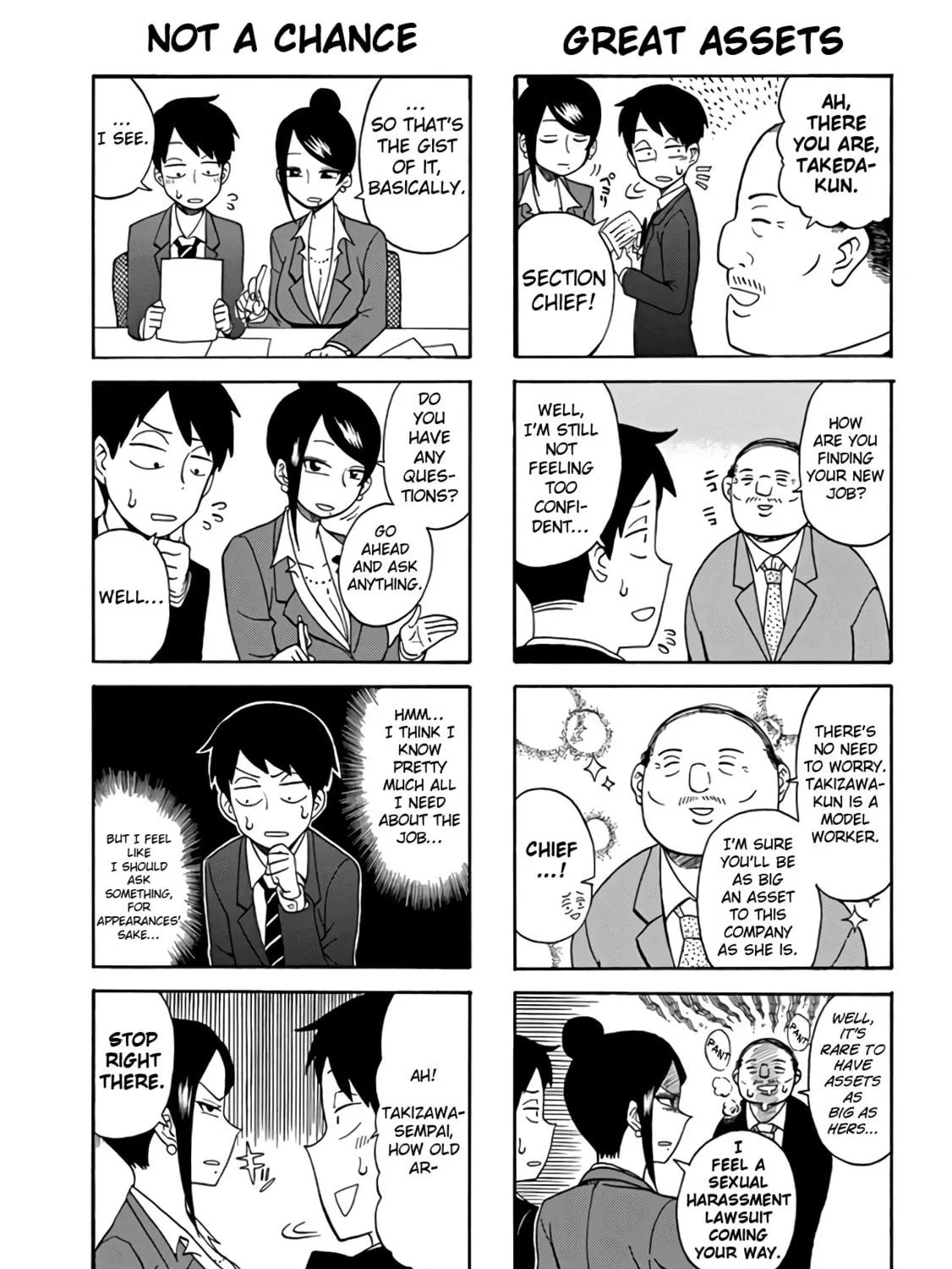 The Greatest Lady Boss "Takizawasan" Chapter 1 page 5 - 