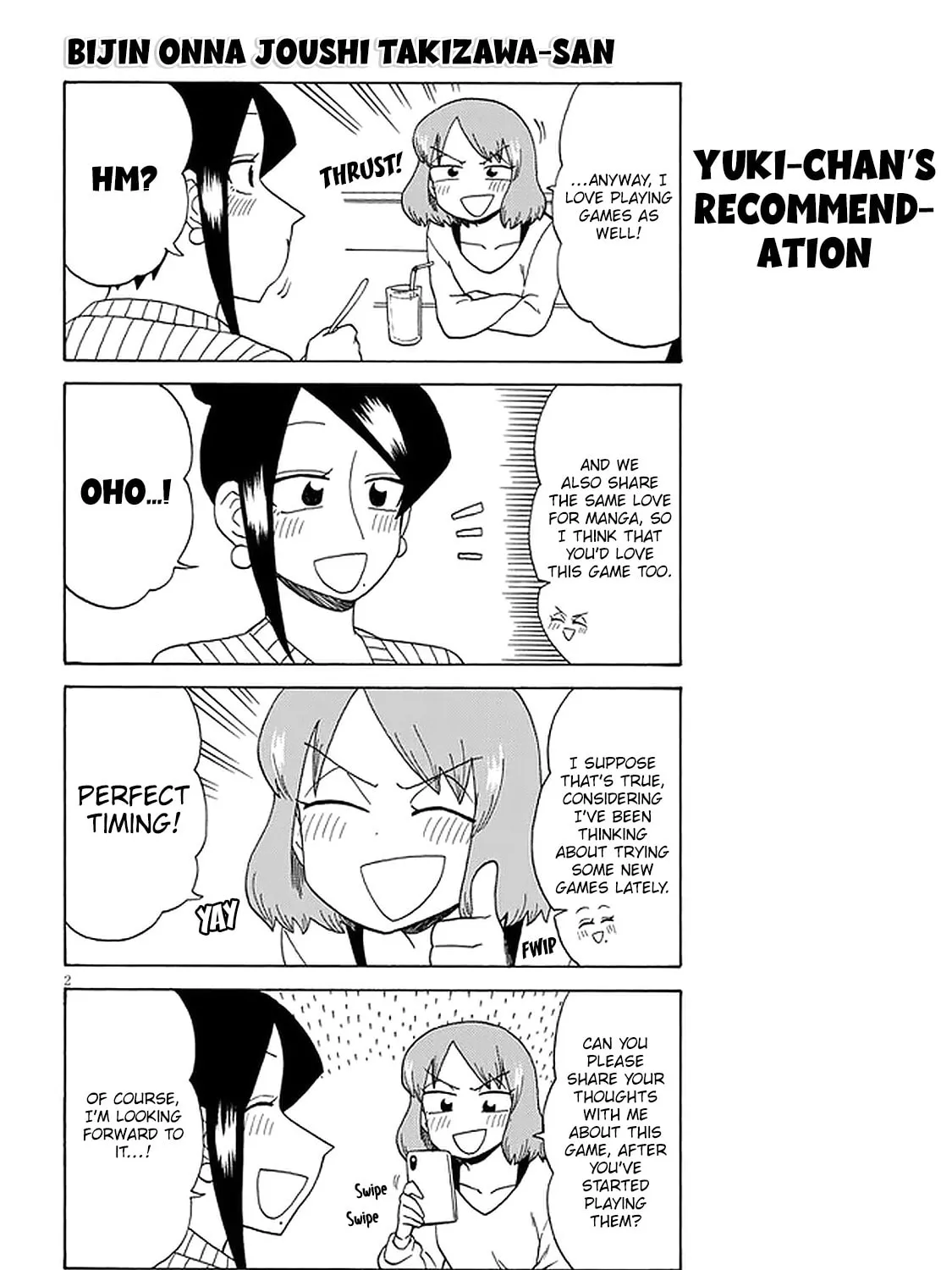 The Greatest Lady Boss "Takizawasan" Chapter 117 page 3 - 