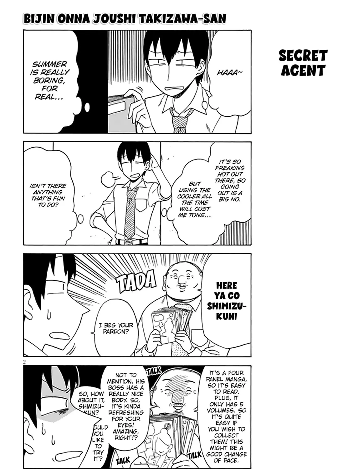 The Greatest Lady Boss "Takizawasan" Chapter 119.5 page 3 - 