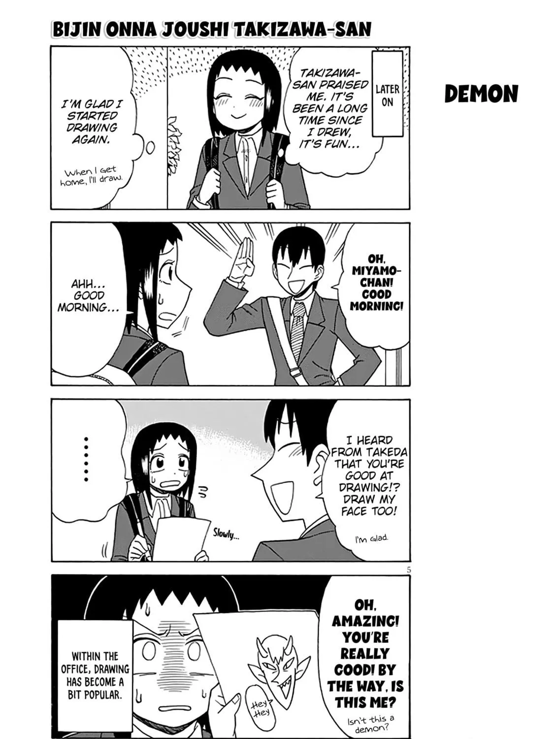 The Greatest Lady Boss "Takizawasan" Chapter 124 page 9 - 