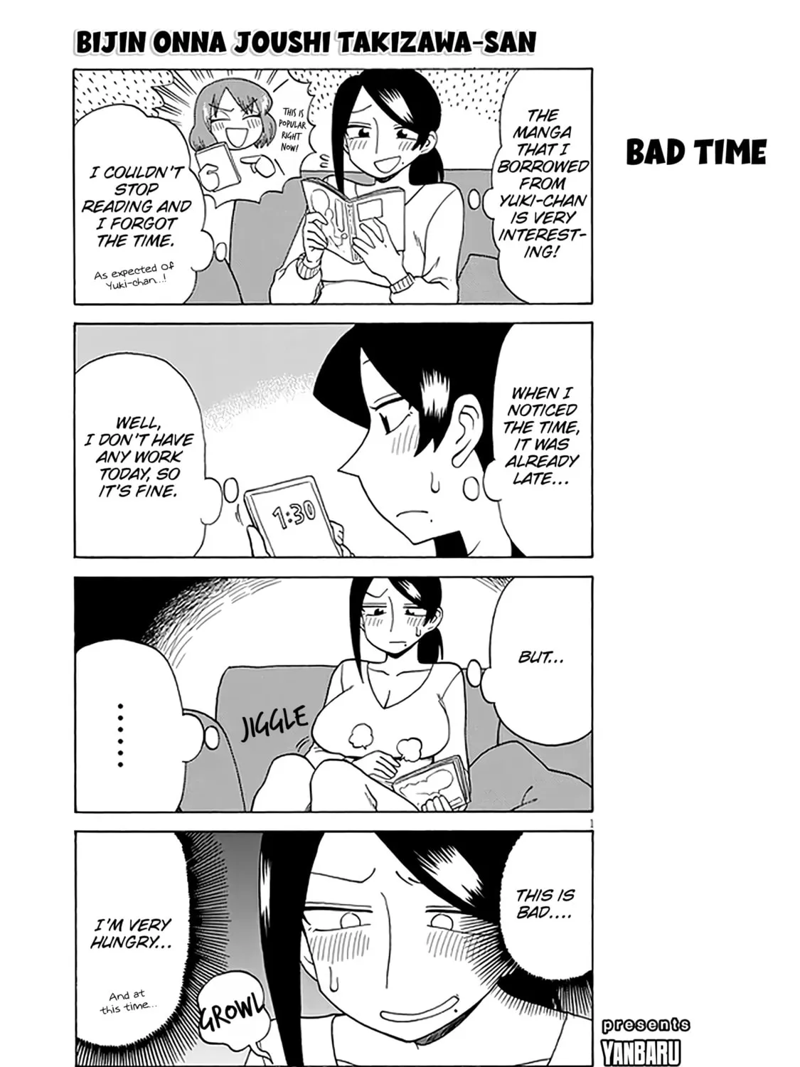The Greatest Lady Boss "Takizawasan" Chapter 127 page 1 - 